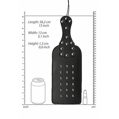 Studded Paddle by Shots Toys