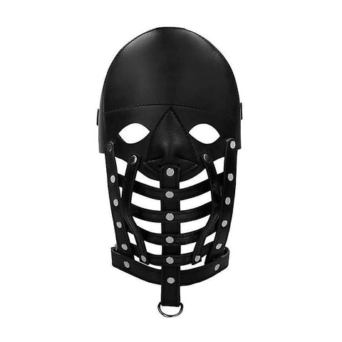 Pain Leather Male Mask by Shots Toys