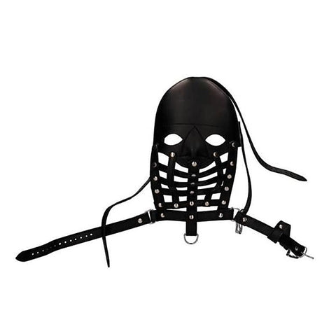 Pain Leather Male Mask by Shots Toys