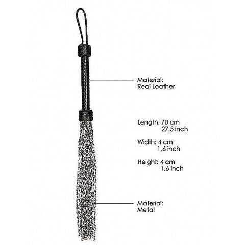 Metal Chain Flogger by Shots Toys