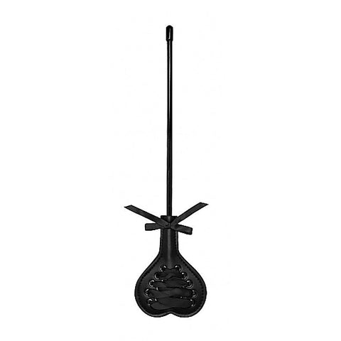 Small Black Heart Crop with Lace by Shots Toys