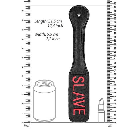 Ouch! SLAVE Bondage Paddle by Shots Toys