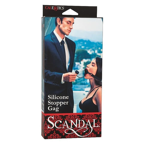Scandal Silicone Stopper Gag by California Exotics