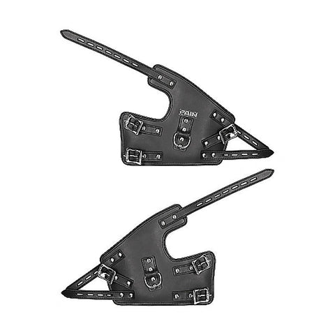 Pain Wrap-Around Leather Suspension Wrist Cuffs