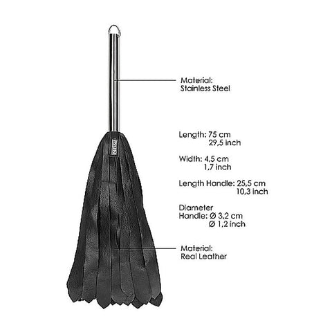 Pain 'D Calf Softy 36 Tails Flogger by Shots Toys
