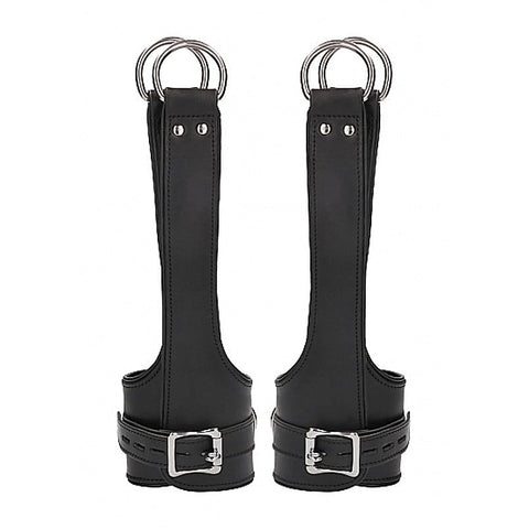 Pain Leather Suspension Wrist Cuffs by Shots Toys