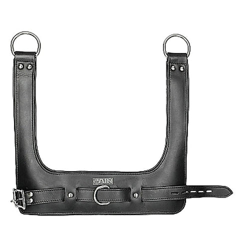 Pain Leather Suspension Wrist Cuffs by Shots Toys