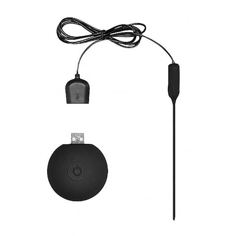 Silicone Rechargeable Vibrating Plug by Shots Toys