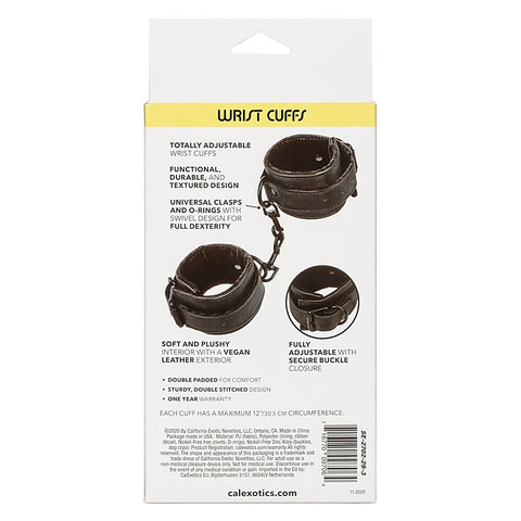 Boundless Fetish Play Wrist Cuffs by California Exotics