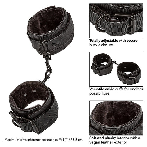 Boundless BDSM Play Ankle Cuffs by California Exotics