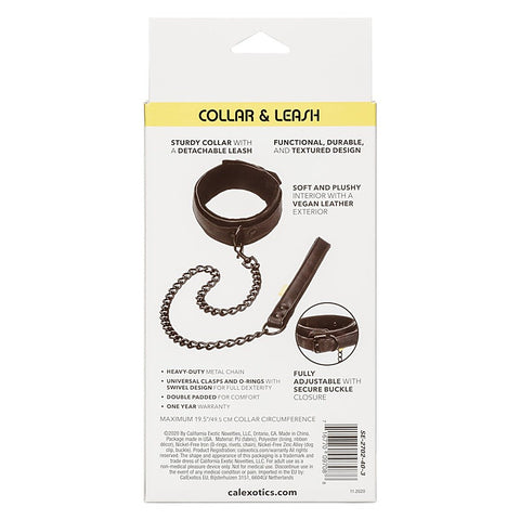 Boundless Bondage Collar and Leash by California Exotics