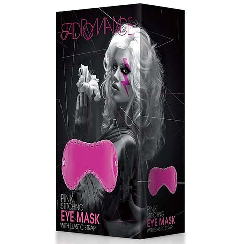 Bad Romance Pink Stitching Eye Mask by Shots Toys