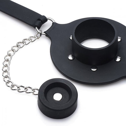 Pie Hole Silicone Feeding Gag by XR Brands
