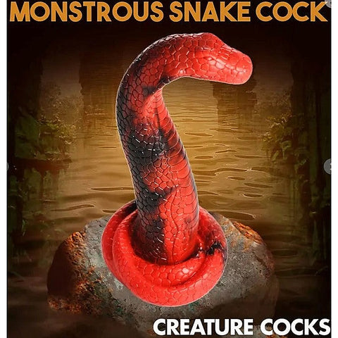 King Cobra Silicone Dildo by XR Brands
