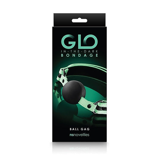 GLO Bondage Ball Gag by NS Novelties