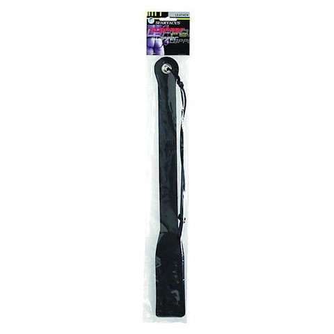 18 Inch Long Black Leather Slapper by Spartacus Enterprises