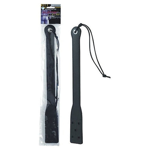 18 Inch Long Black Leather Slapper by Spartacus Enterprises