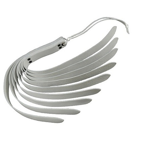 9 Straps White Slapper 20 inches by Spartacus