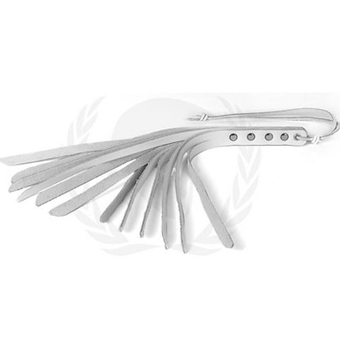 9 Straps White Slapper 20 inches by Spartacus
