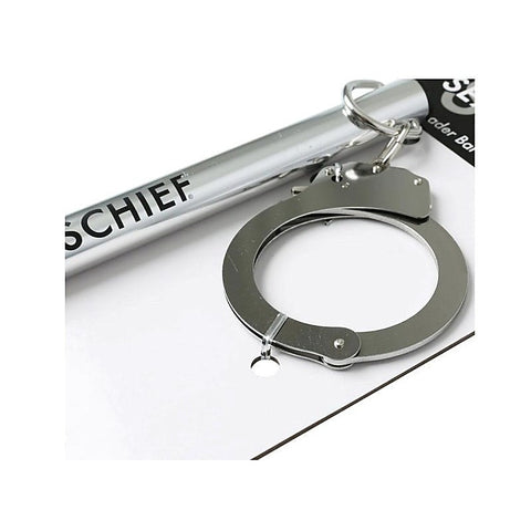 Sex and Mischief Spreader Bar with Metal Cuffs