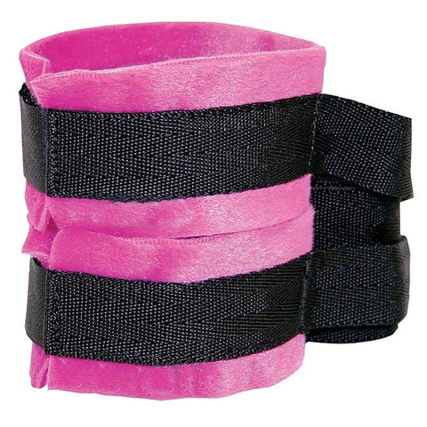 Kinky Pinky Cuffs with Tethers by Sportsheets