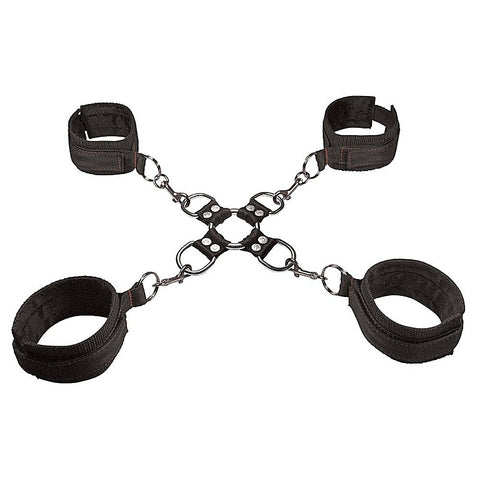 Manbound Hog Tie and Cuffs by Sportsheets