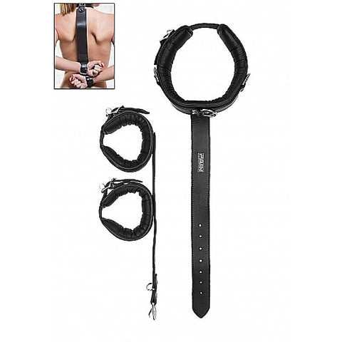 Pain Long Fist Mistt Calf Leather by Shots Toys