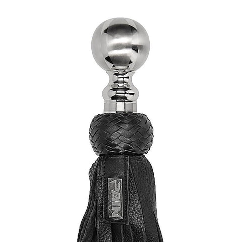 Pain Heavy Metal Ball Flogger by Shots Toys