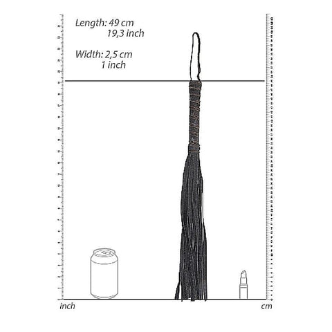 Ouch! Denim Flogger by Shots Toys