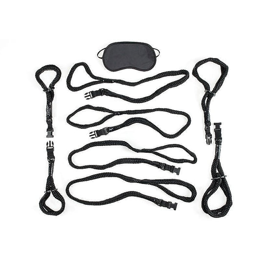 Fetish Fantasy Series BDSM Rope Cuff and Tether Set