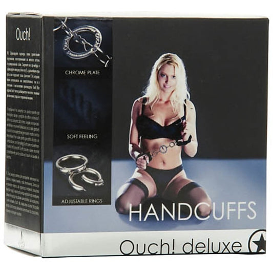 OUCH! Deluxe Handcuffs by Shots Toys