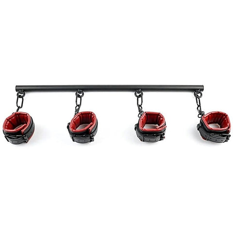 Saffron Spreader Bar and Cuff Set by Sportsheets