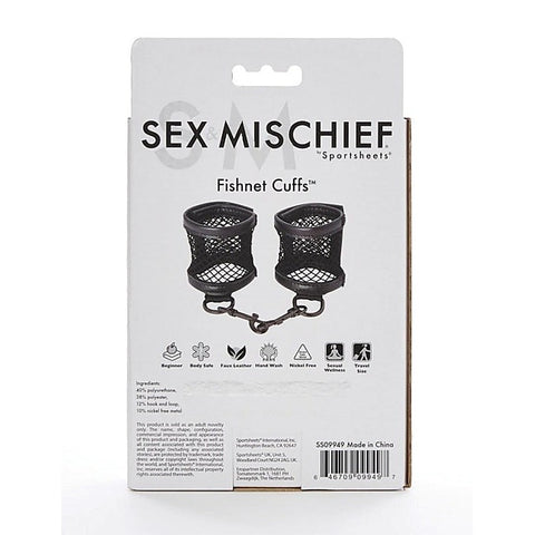 Fishnet Cuffs by Sportsheets