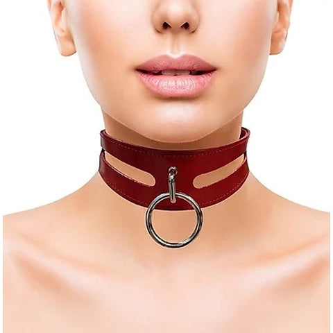 Leather Fashion Collar by Rouge Royalty