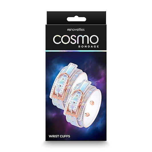 Cosmo's Enchanting Rainbow Bondage Cuffs by NS Novelties