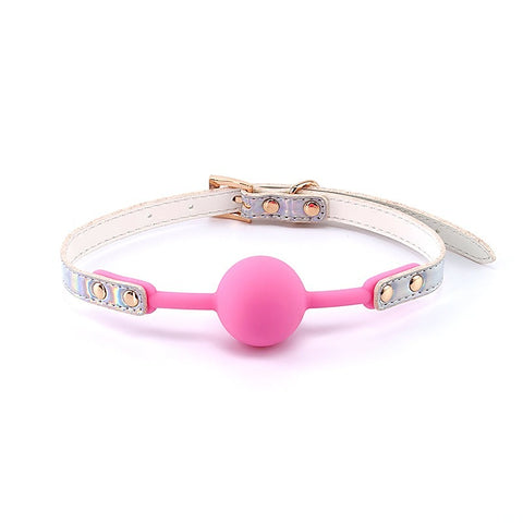 Cosmo Bondage Ball Gag Rainbow by NS Novelties