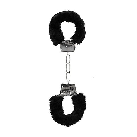 Lightweight Fur-Lined Steel Cuffs by Shots Toys