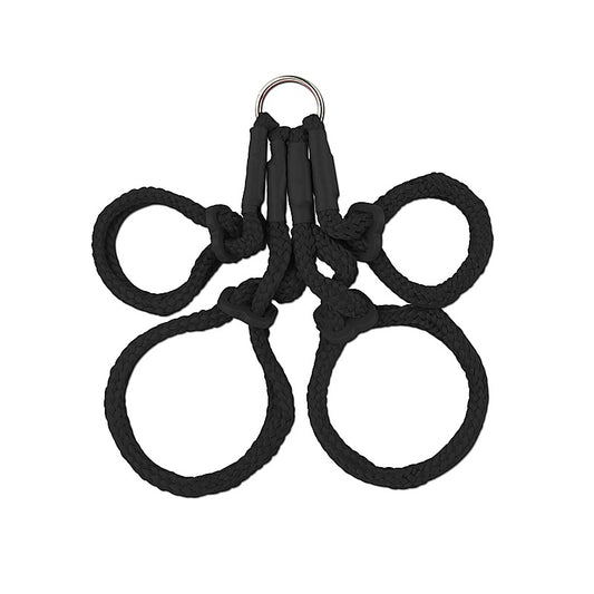 Fetish Fantasy Japanese Bondage Silk Rope Hogtie