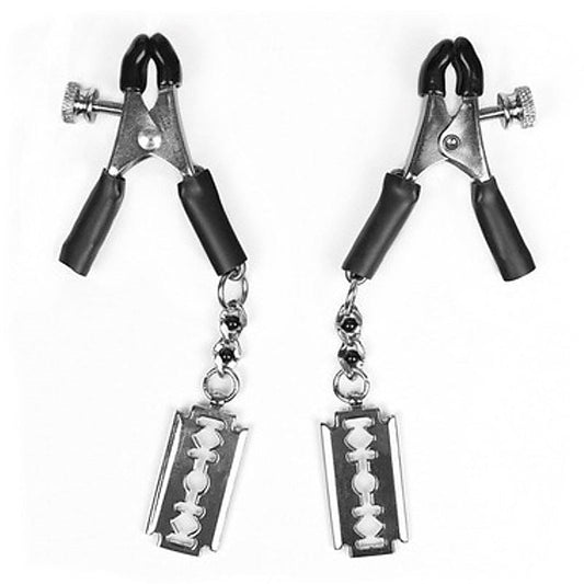 Micro Plier Clamp - Razor Blade Pendant