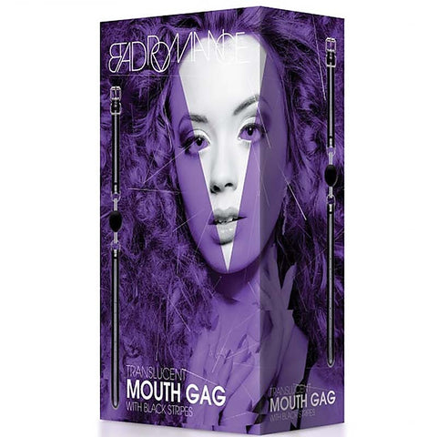 Bad Romance Translucent Mouth Gag by Shots Toys