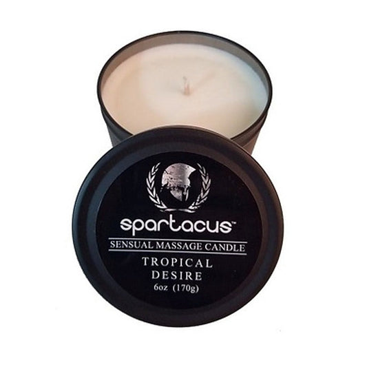 Sensual Massage Candle - Tropical Desire by Spartacus