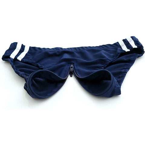 Dual-Zip Microfiber Bloomer by Execute Lingerie