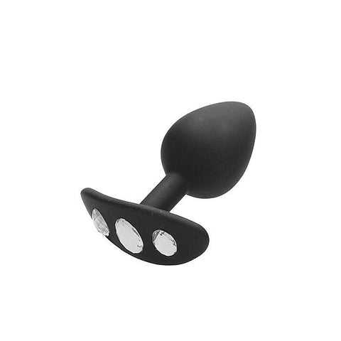 Large Diamond Butt Plug With Handle by Shots Toys