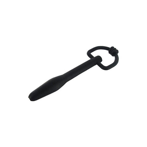 The Hallows Cum-Thru D-Ring Penis Plug by XR Brands