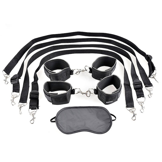 Fetish Fantasy Series BDSM Play Cuff and Tether Set
