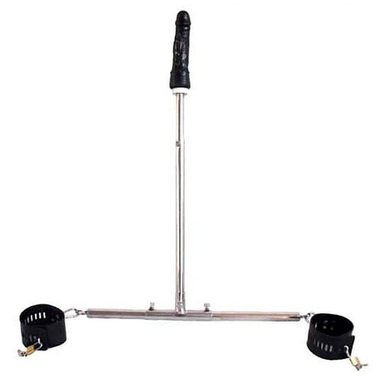 Ankle Spreader Bar With Dildo by BDStyle