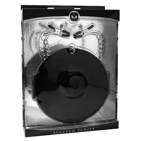 Detained Restraint System with Nipple Clamps by XR Brands