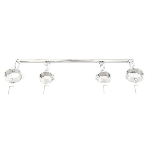 Unisex Heavy Duty Stainless Steel Wrist-Ankle Spreader