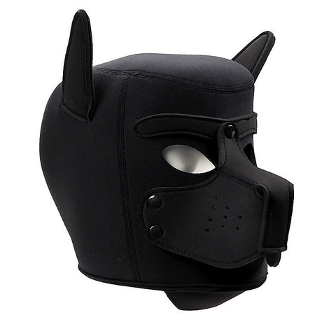 Camouflage Dog Bondage Hood by BDStyle