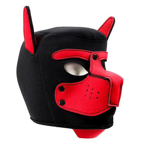Camouflage Dog Bondage Hood by BDStyle